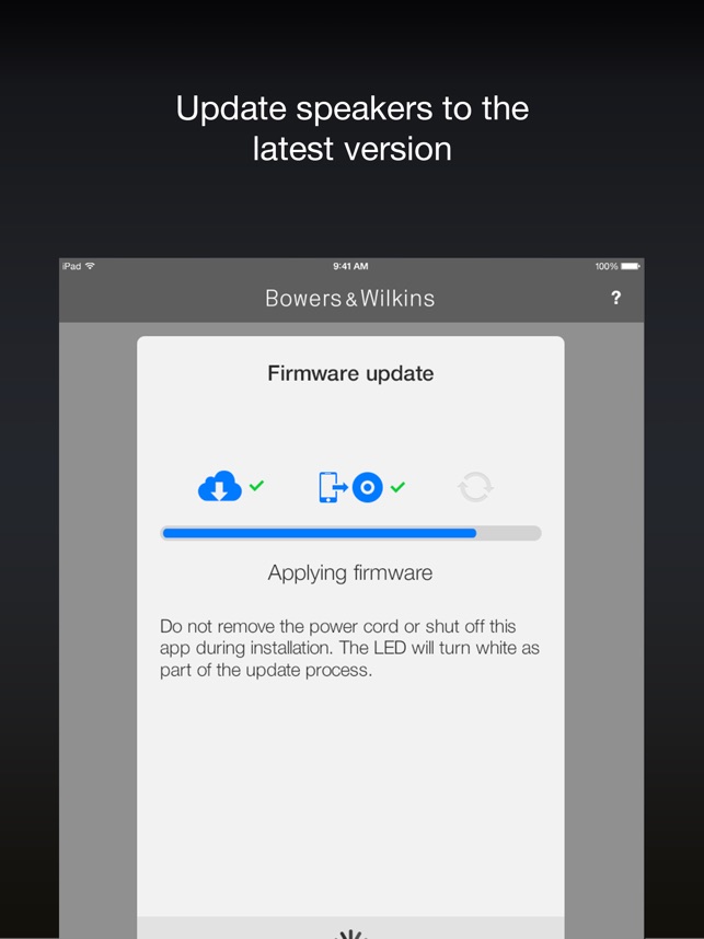 Bowers Wilkins Control On The App Store