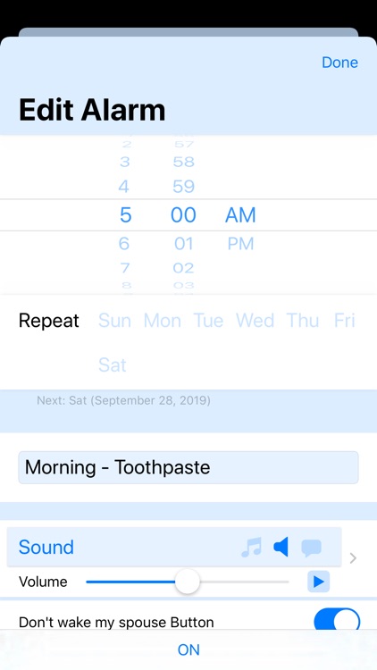 Barcode Alarm Clock Pro screenshot-3