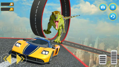 Dinosaur Car Chase screenshot 2