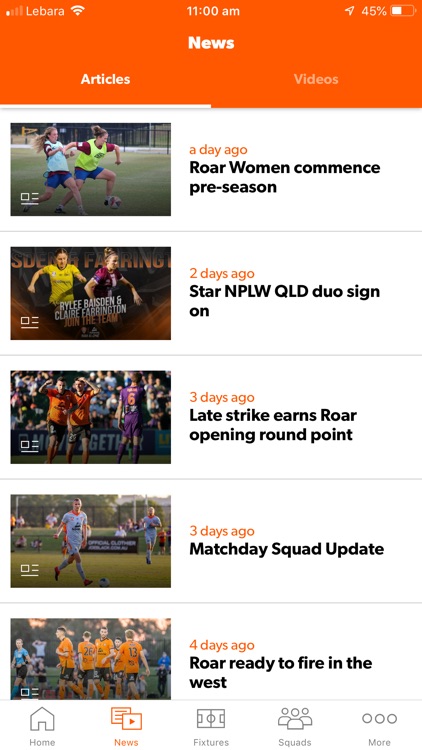 Brisbane Roar Official App