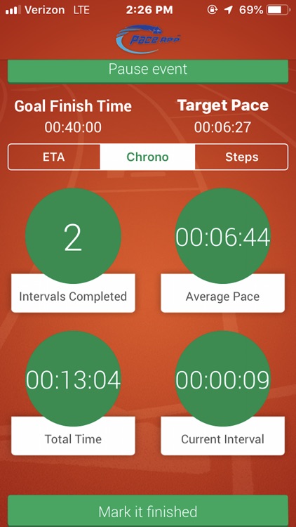 Pace App-Know Your Finish Time