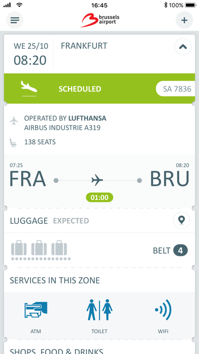 BrusselsAirport screenshot 3
