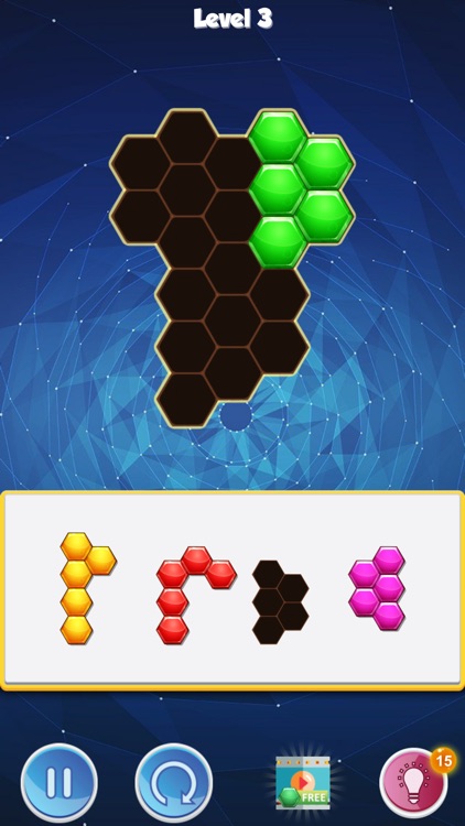 Hexa-6 Puzzle screenshot-3