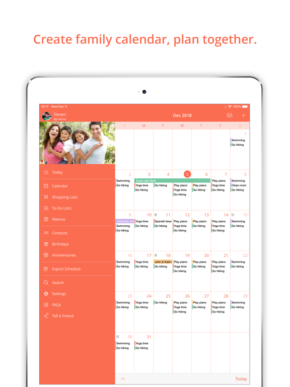 Family Calendar - FamCal screenshot