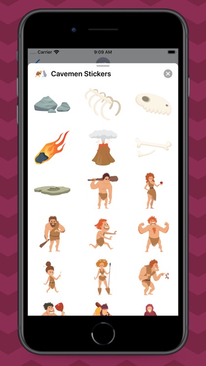 Cavemen Stickers