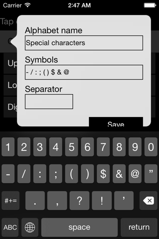 Nice Generator: for passwords screenshot 2