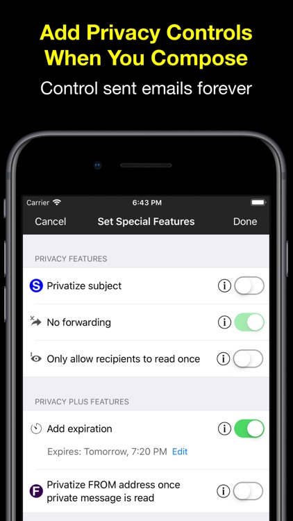 EPRIVO Private Email w/ Voice screenshot-3
