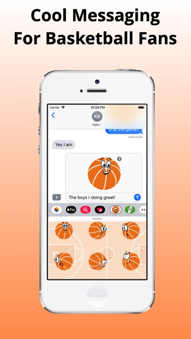 Basketball GM Emojis Ball Star screenshot 3