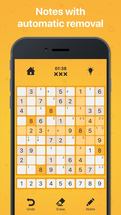 Soduku: number puzzle game screenshot-3