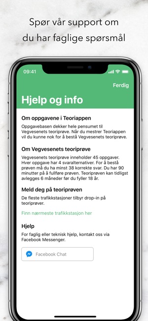 gratis teoriprøve 45 spørsmål