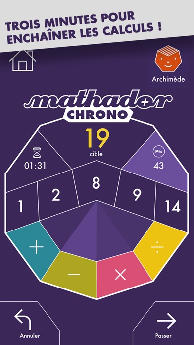 How to cancel & delete Mathador Chrono from iphone & ipad 2