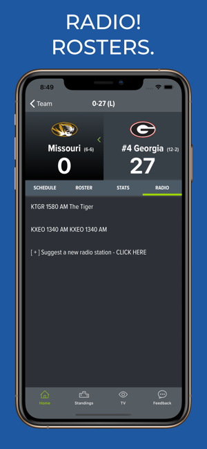 Missouri Football Schedules(圖2)-速報App