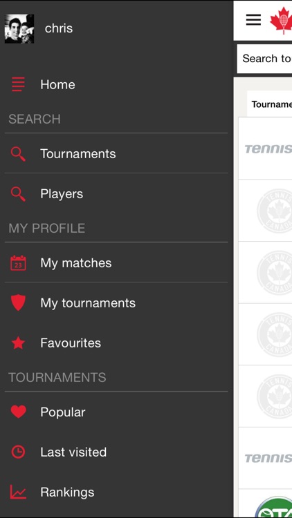 Tennis Canada Tournaments