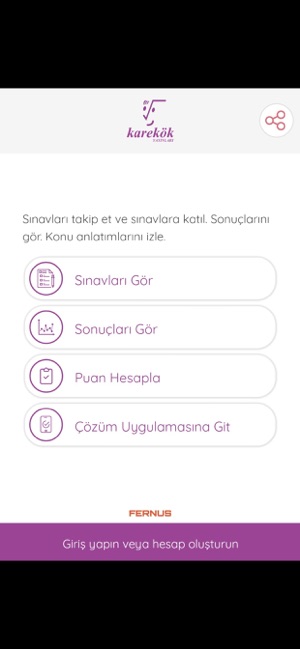 Karekök Online Sınav(圖1)-速報App