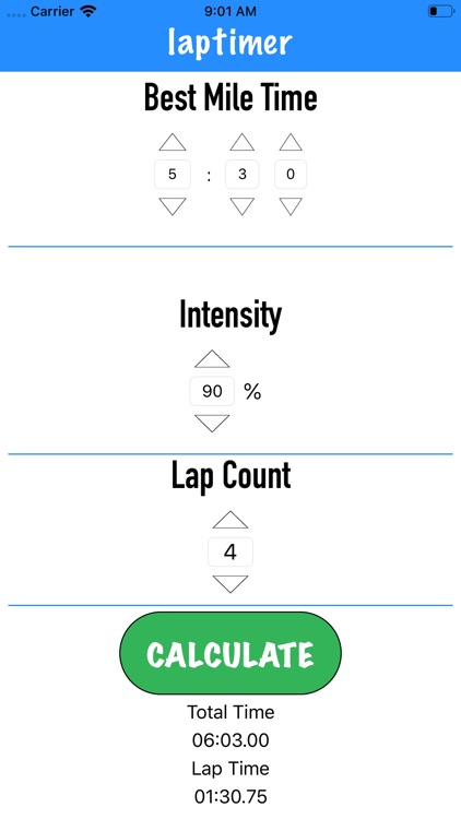 Lap Speed Calculator