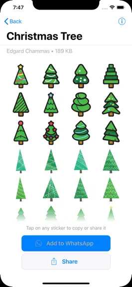 Game screenshot Xmas Stickers, Merry Christmas mod apk