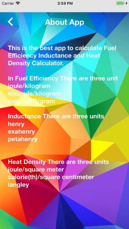 XS-Fuel efficiency computer screenshot-3