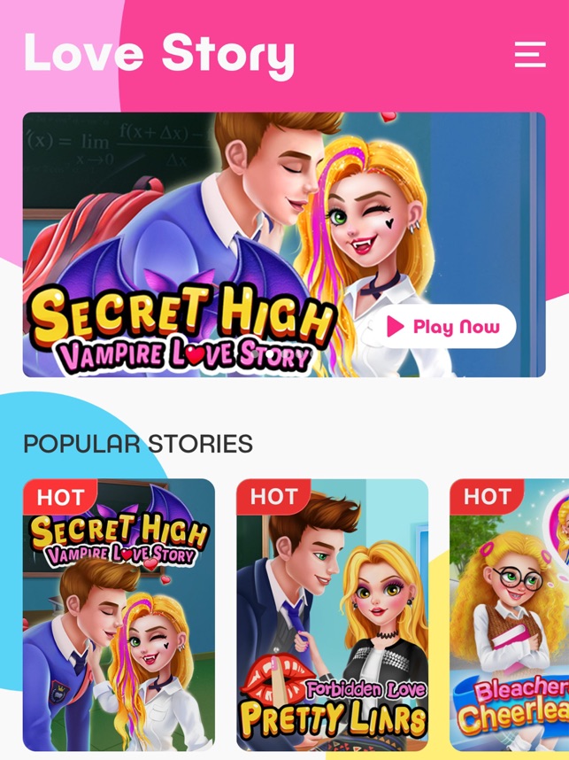 Love Story 女の子のためのゲーム をapp Storeで