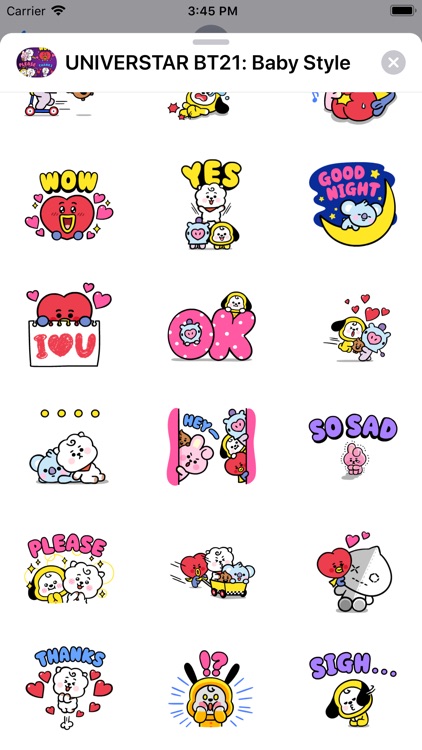 BROWN & FRIENDS Intense Stickr