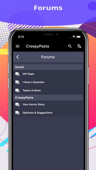 CreepyPasta - Scary Stories screenshot 4