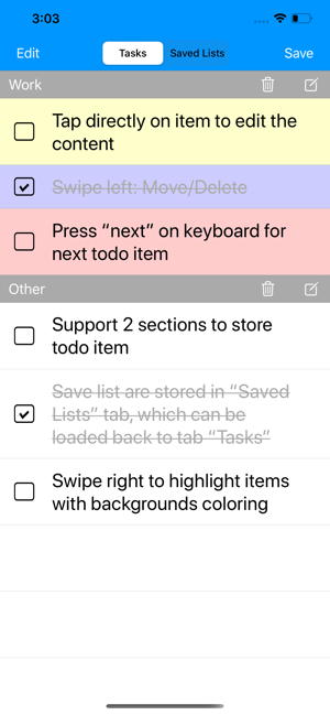 Simple ToDo List- check list(圖4)-速報App