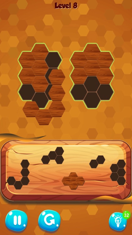 Hexa Woody Block Puzzle