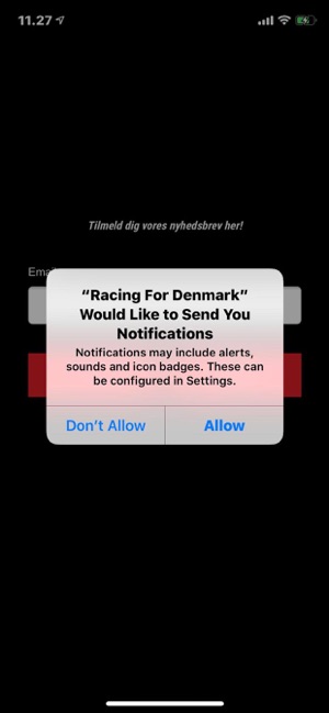 Racing For Denmark