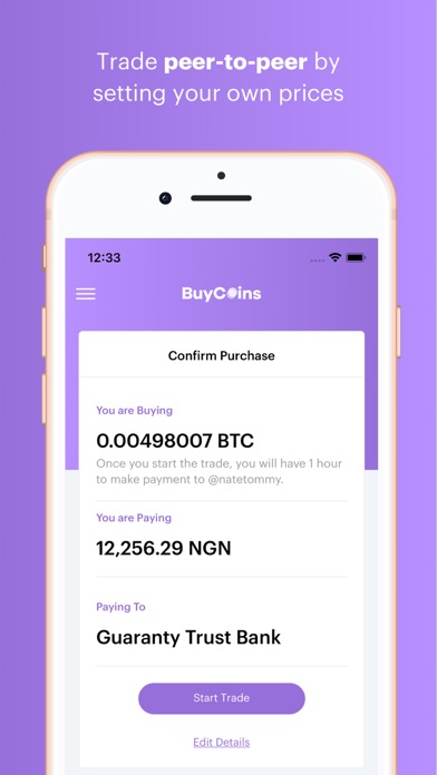BuyCoins - Buy Bitcoin & More screenshot 4
