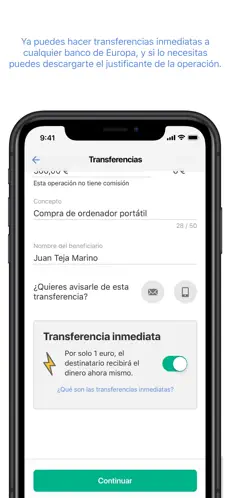 Screenshot 2 ABANCA - Banca móvil iphone