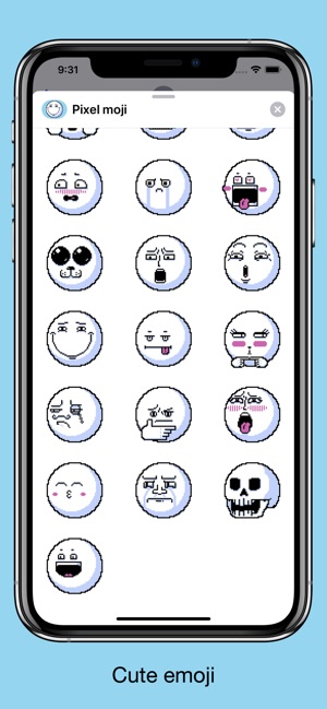 Pixel emoji - smiley stickers(圖2)-速報App