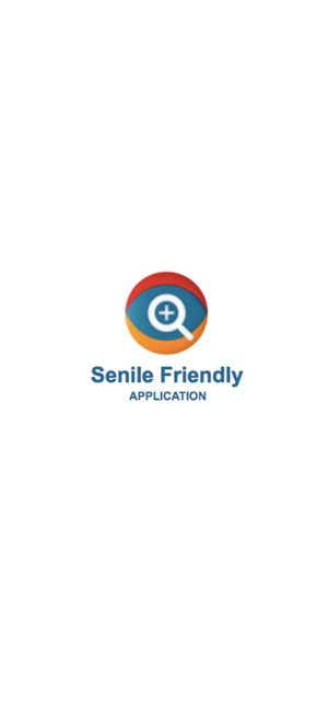 Senile Friendly App