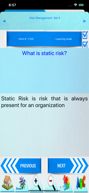 Risk Management: 2400 Quizzes(圖5)-速報App