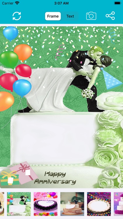 Name Photo - Anniversary Cake screenshot-3