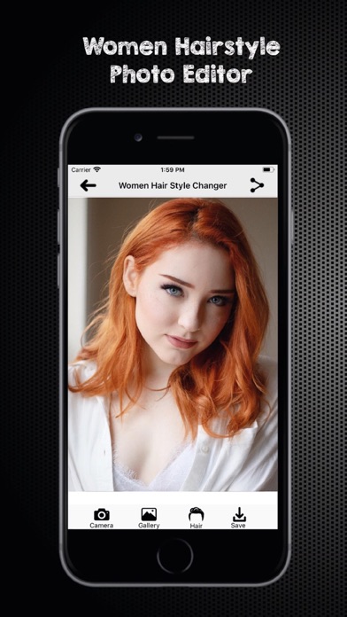 How to cancel & delete Women Hairstyles Photo Editor from iphone & ipad 1