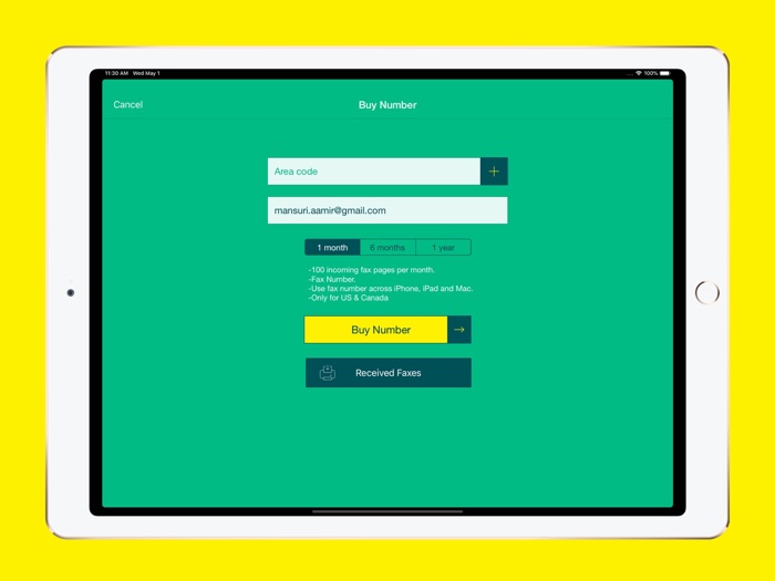 Fax Pro - send receive faxes