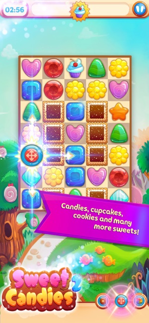 Sweet Candies 2 - Cookie Blast(圖2)-速報App