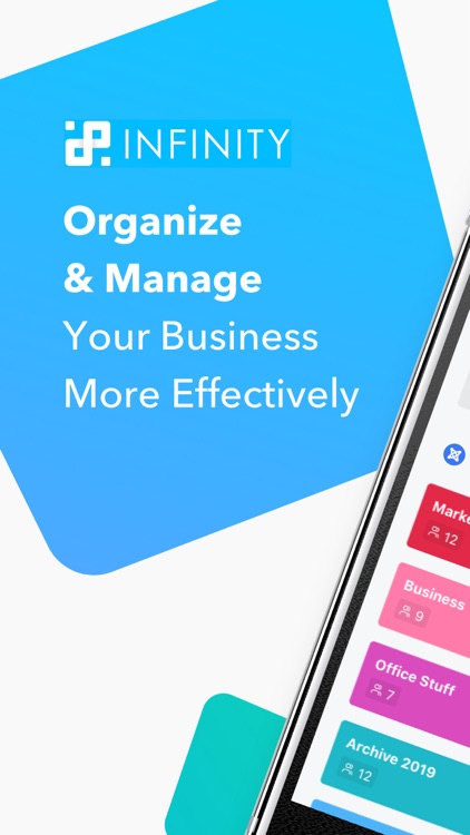 Infinity — Organize, your way.