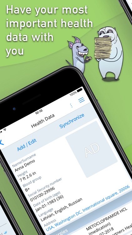 myEmerg - health messenger screenshot-3