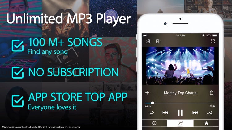 FREEMUSIC MB3: Music & Radio screenshot-0
