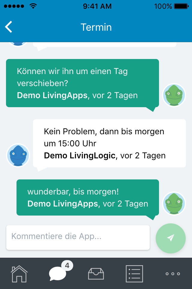 LivingApps screenshot 3