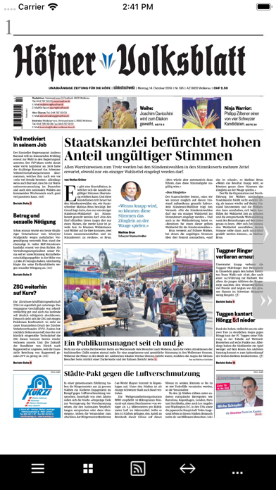 Höfner Volksblatt screenshot 4