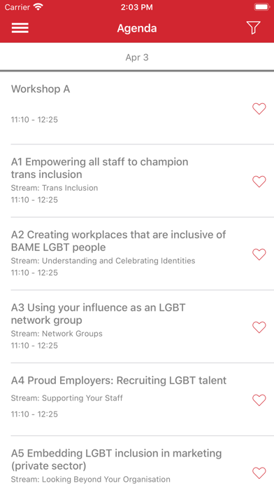 Stonewall Workplace Conference screenshot 4