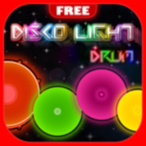 Disco Lights Drums-Finger Drum Icon