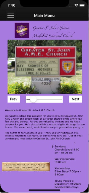 Greater St. John AME Church(圖1)-速報App