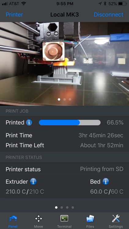 OctoPod for OctoPrint