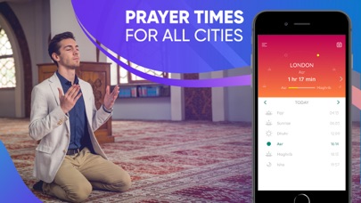 Prayer Times Pro - Qibla, Azanのおすすめ画像1