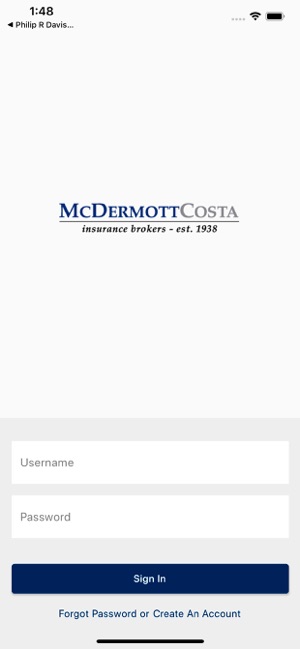 McDermott-Costa - Mobile App