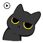 Top 40 Stickers Apps Like Animated Grumpy Black Cat - Best Alternatives