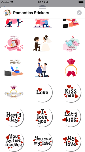 Romantic Love ,Stickers(圖3)-速報App