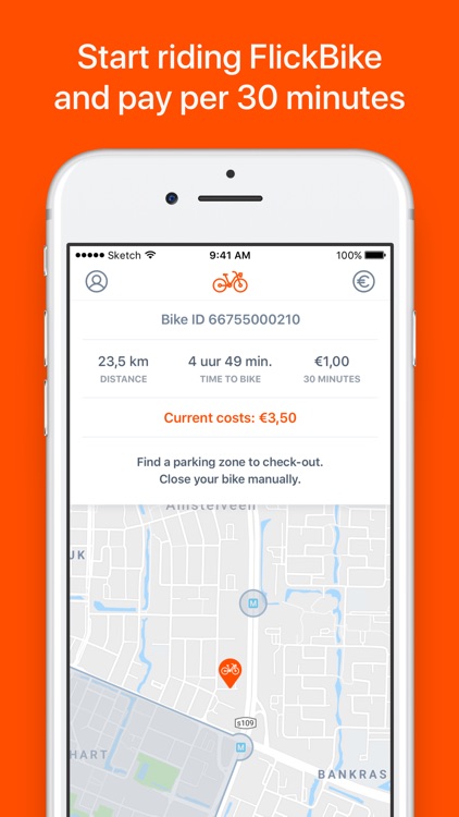FlickBike - Deelfietsen screenshot-3